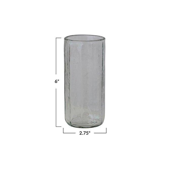 15 oz. Hand-Blown Drinking Glass