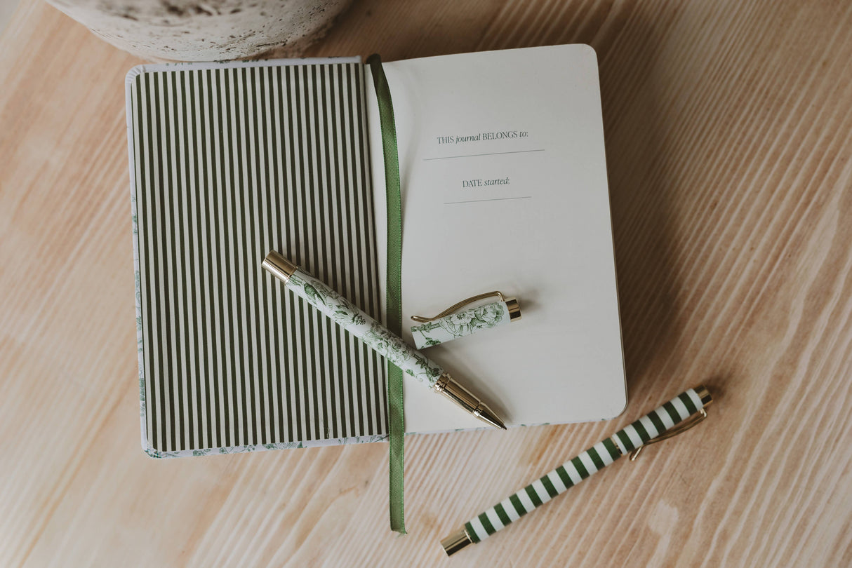 Mom's One Line A Day Leather Journal - Home Decor