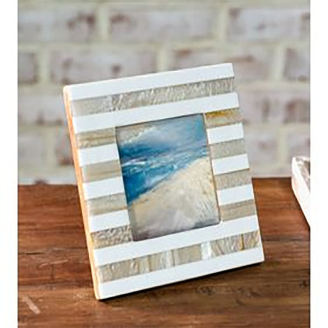 4x4 Beige Stripe Frame