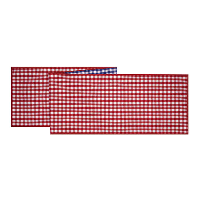 Americana Plaid Table Runner