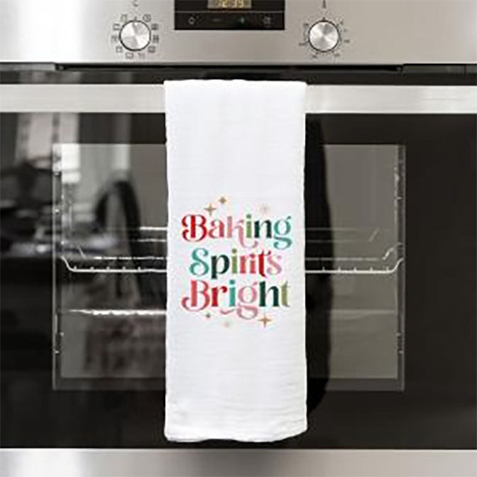 Baking Spirits Bright Tea Towel