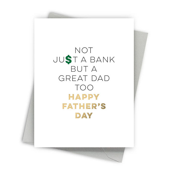 Bank of Dad Fathers Day