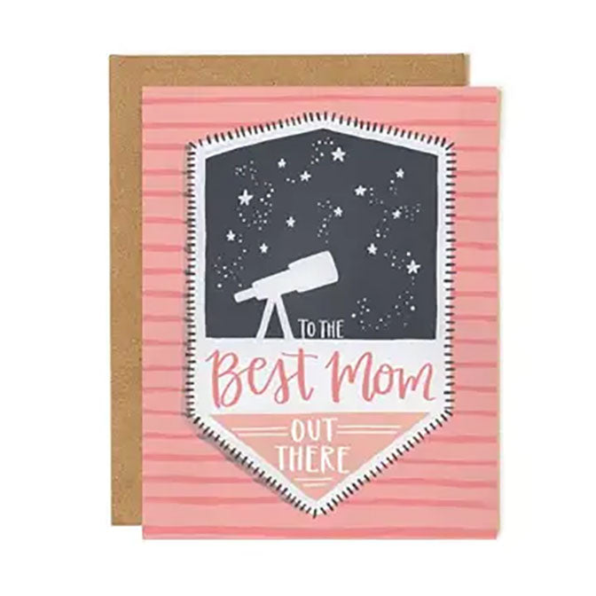 Best Mom Out There Mother's Day Greeting Card