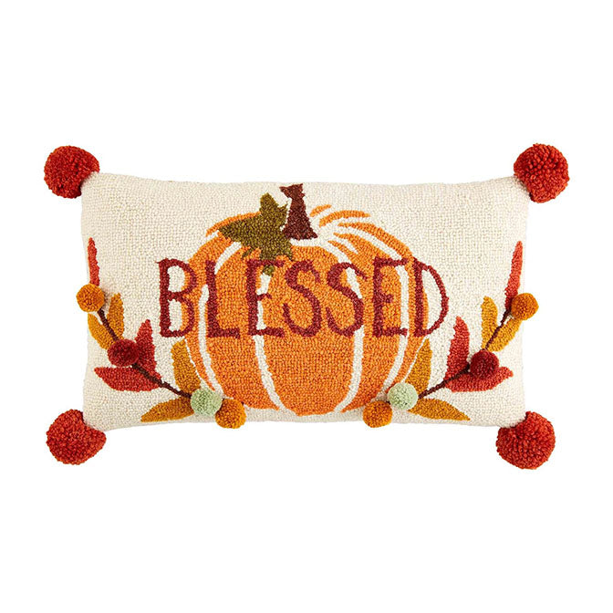 Blessed Pumpkin Hook Pillow