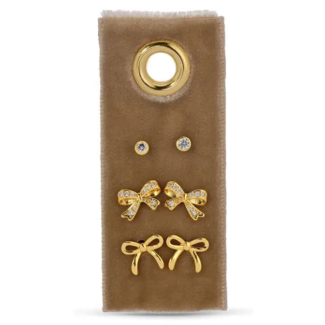 Bow Velvet Gift Set