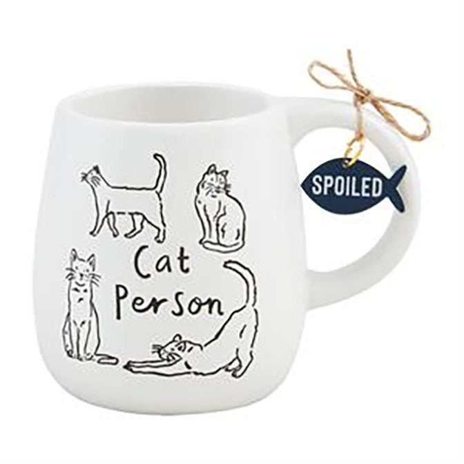 Cat Person Collar Charm Dog Mug