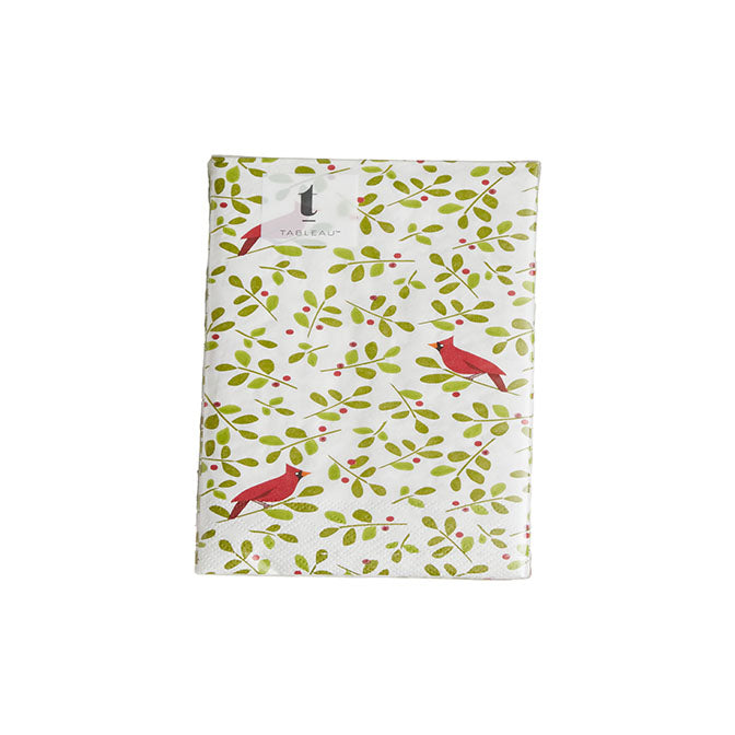 Christmas Cardinal Guest Towels