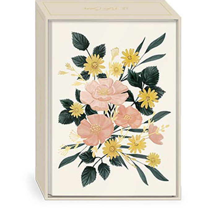Cream Bouquet Notecards
