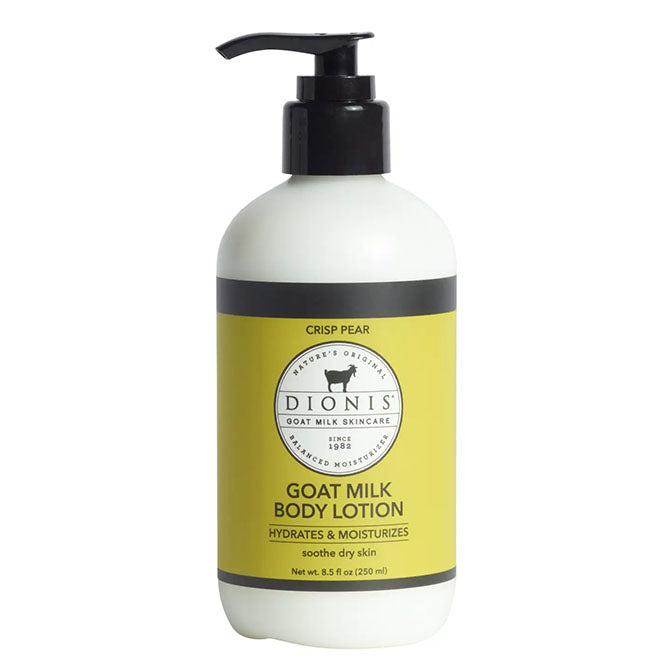 Dionis Crisp Pear Goat Milk Body Lotion, 8.5 oz.