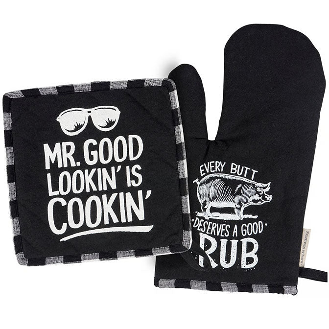 Deserves A Good Rub Kitchen Set