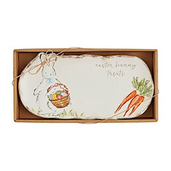 Easter Bunny Treats Plate