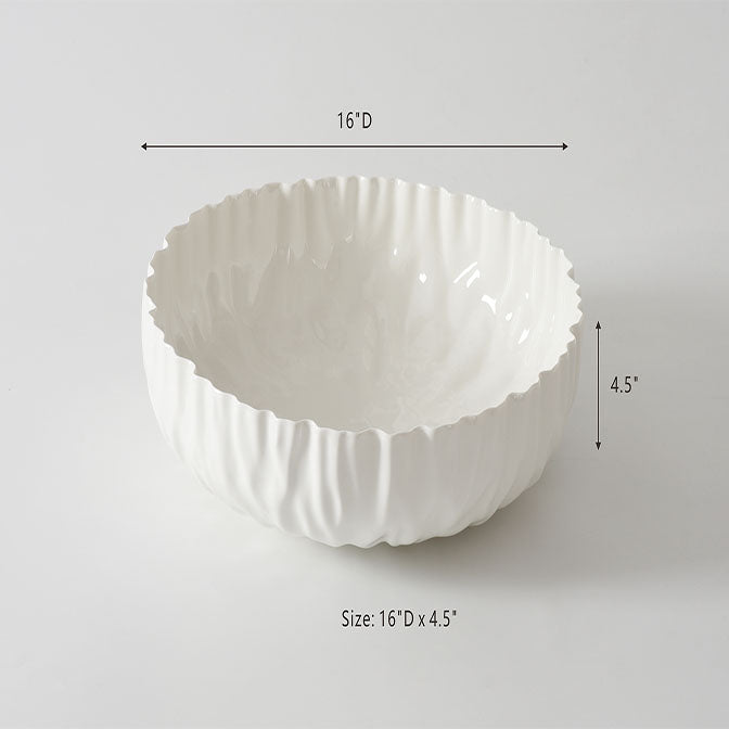 Extra Large Shallow Bowl