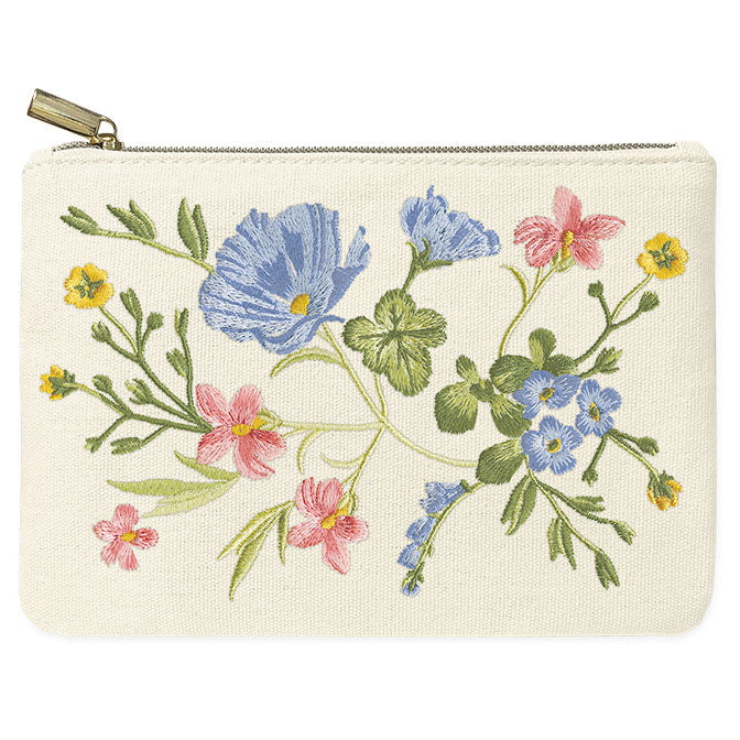 Flowers Accessory Pouch