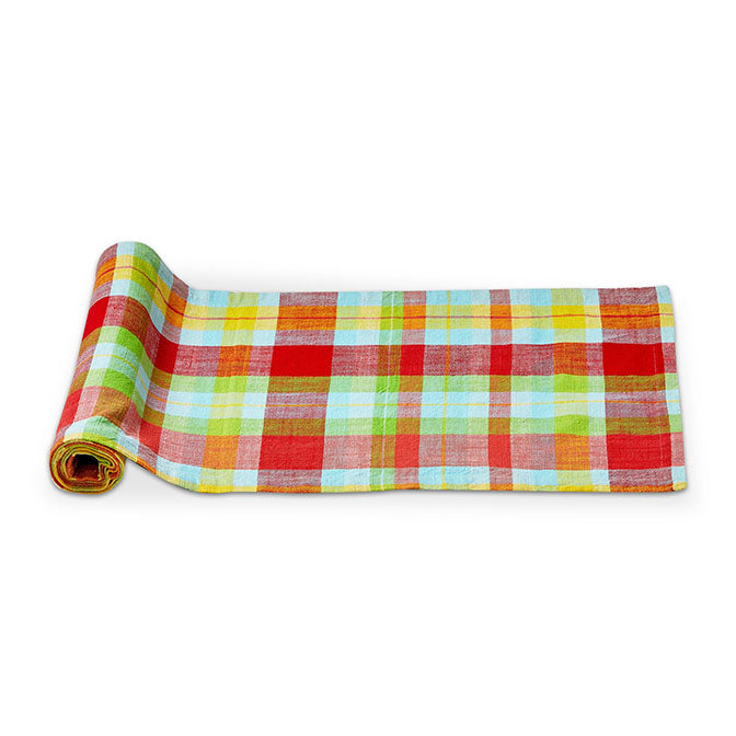 Fresh Pick Plaid Runner