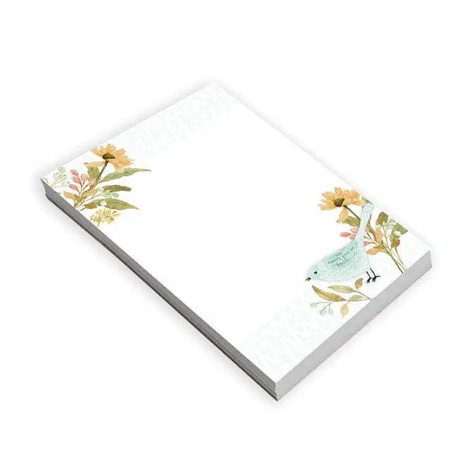 Memo Pad - Friendly Bird