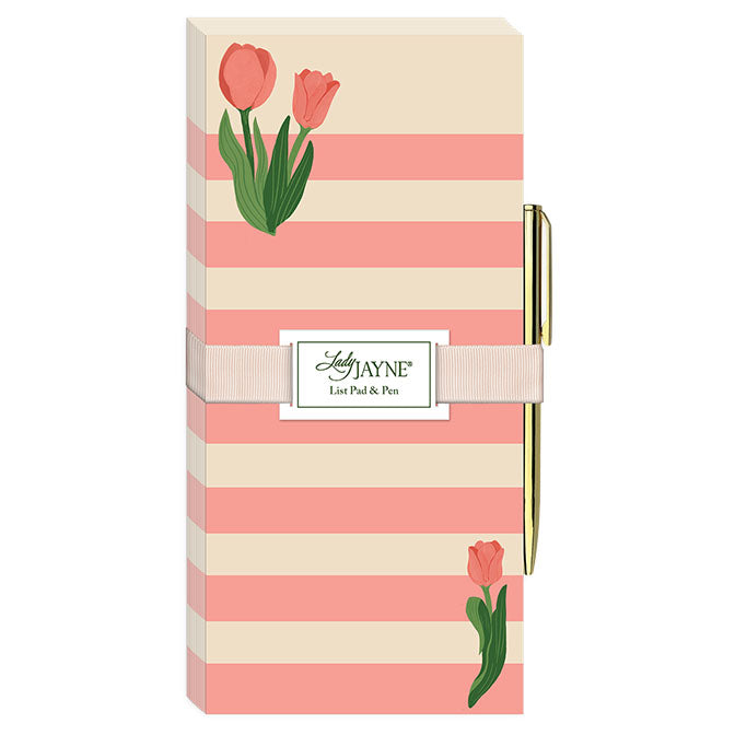 Fruit and Fleur Magnetic List Pads with Pen