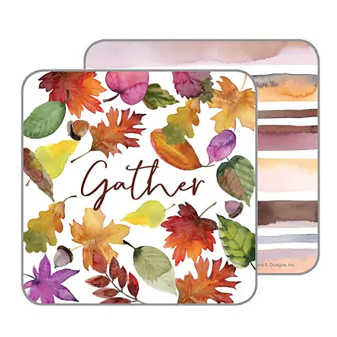Holiday Drink Coasters - Enchanted Harvest