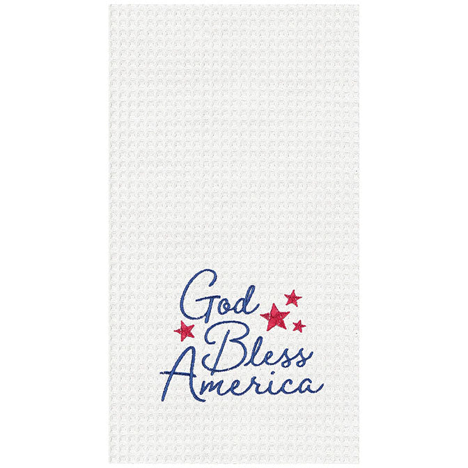 God Bless America Kitchen Towel