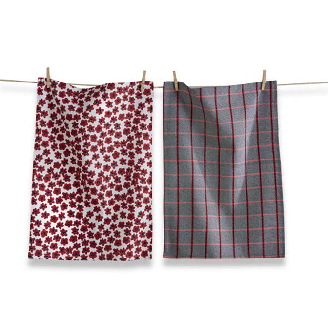 Happy Flower Dish Towel