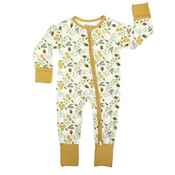 Happy Honey Bees Bamboo Convertible Pajamas