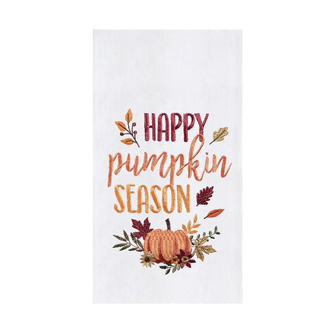 Fall/Harvest Happy Pumpkin Season Kitchen Towel