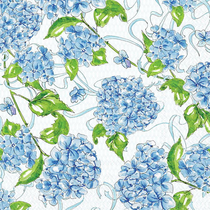 Hydrangea Allover Lunch Napkin