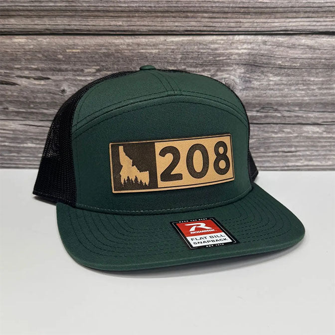 Idaho 208 Flat Bill Hat