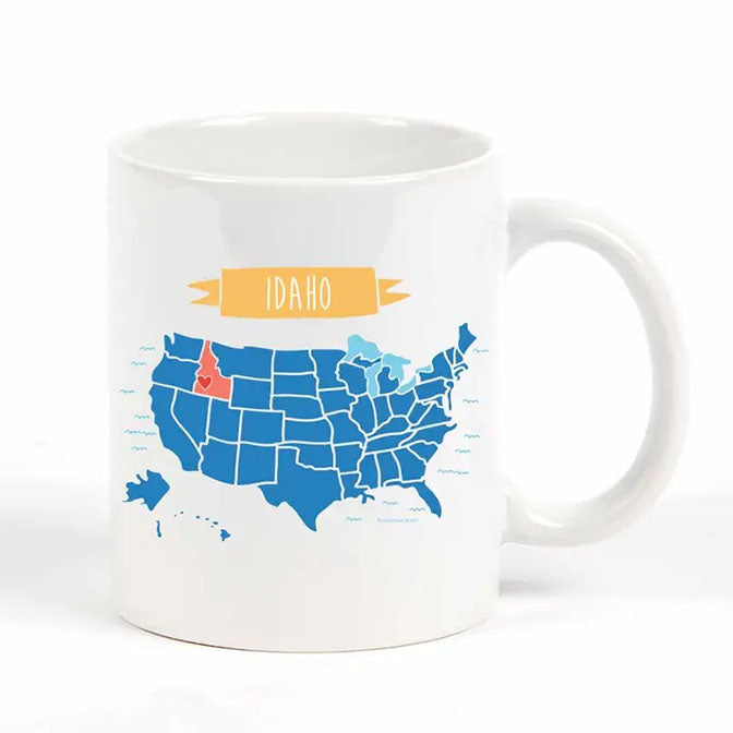 Idaho Map Highlight Mug
