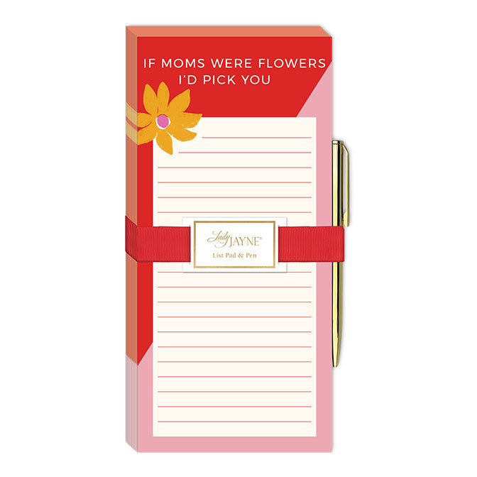 Mom Magnetic Notepad with Pen