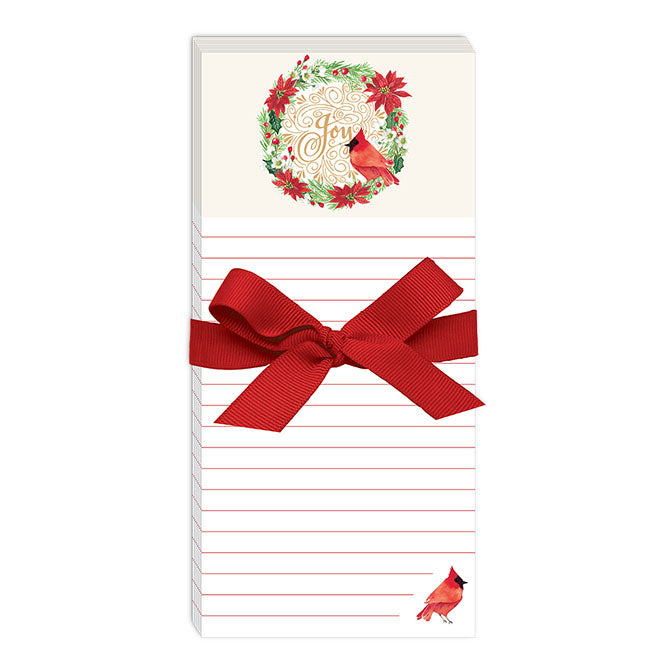 Magnetic List Pad With Bow