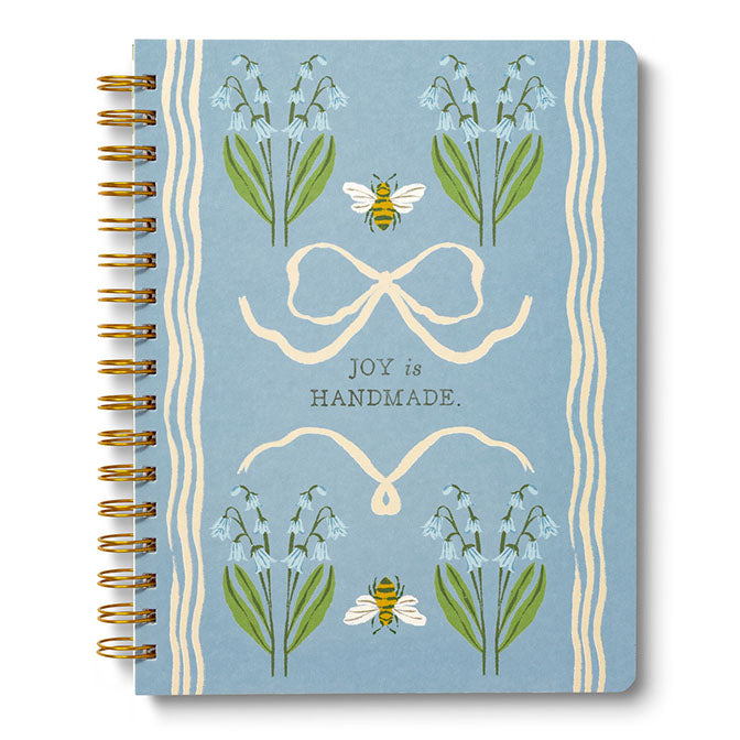 Joy is Handmade Spiral Notebook