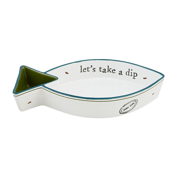 Lake Fish Chip & Dip Server