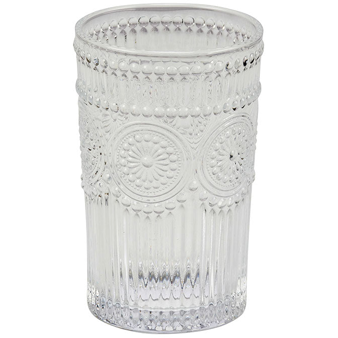 Medallion Drinking Glass