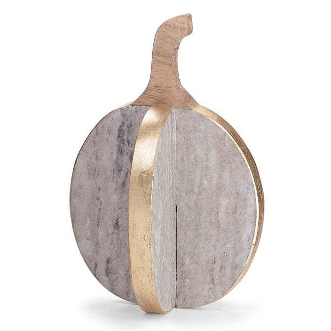 Marble Pumpkin Decor