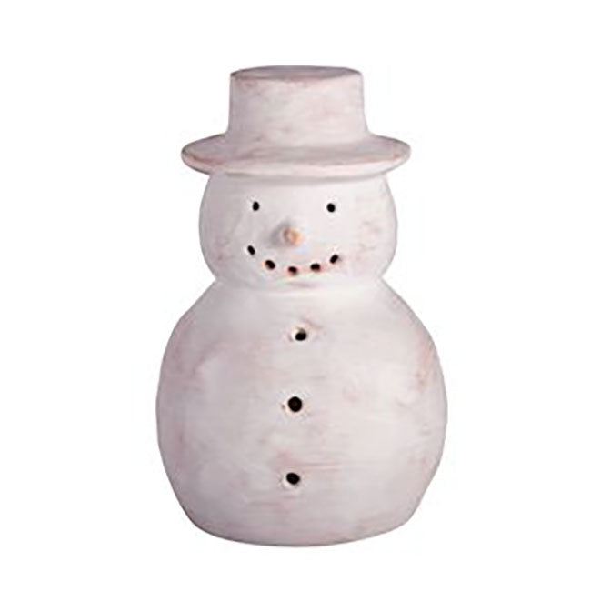 Large Terracotta Snowman