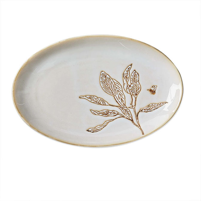 Lavender & Honey Large Oval Platter
