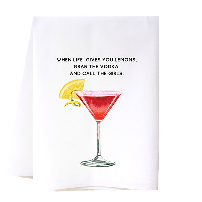 Lemons-Cosmo Towel
