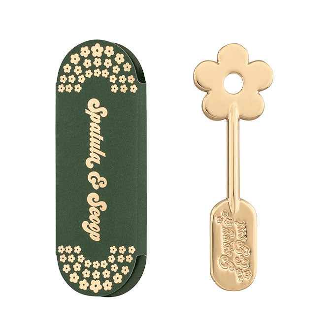 Lip Scrub Gold Daisy Spatula