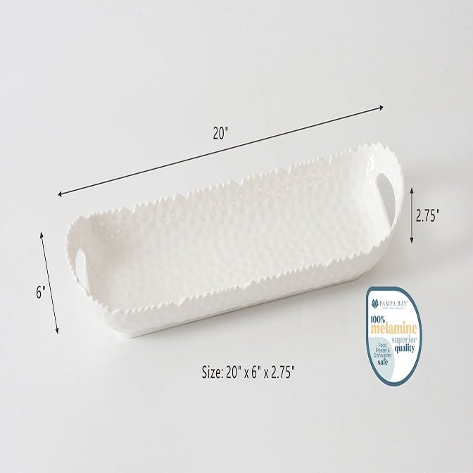 Long Tray with Handles