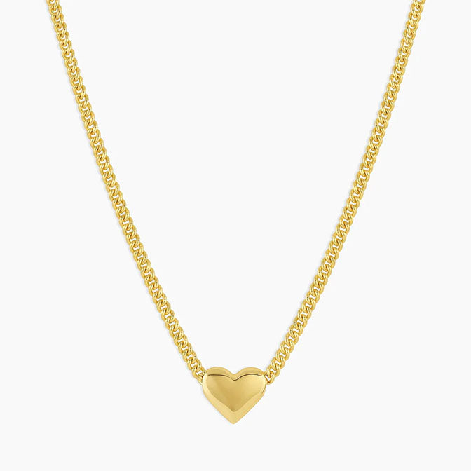Lou Heart Charm Necklace