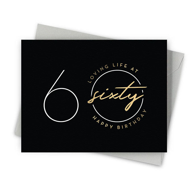 Loving Sixty Birthday Card