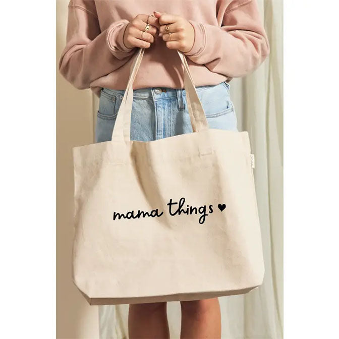 Mama Things- Canvas Tote