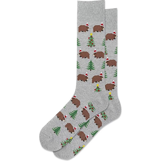 Mens Christmas Bear Hat