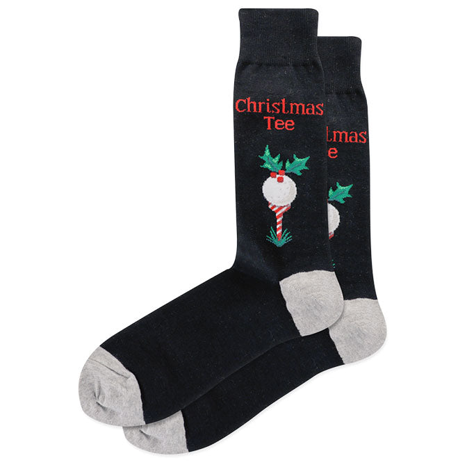 Mens Christmas Tee Sock