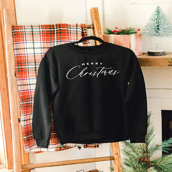 Merry Christmas Graphic Sweatshirt