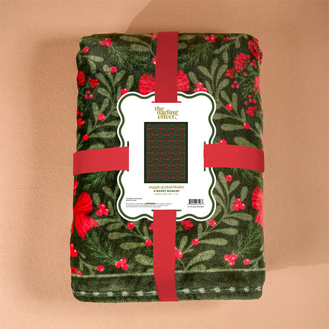 Cozy Dreams Luxe Blanket-Merry Moment