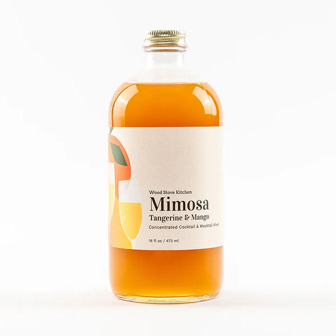 Mimosa Mixer w/ Tangerine & Mango For Cocktails and Mocktails, 16 Fl oz
