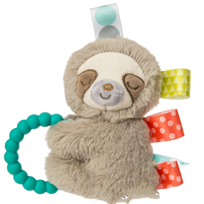Taggies Molasses Sloth Teether Rattle – 5″