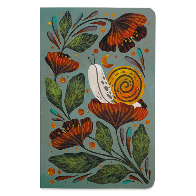 Moonlight Snail Classic Layflat Notebook - Lined