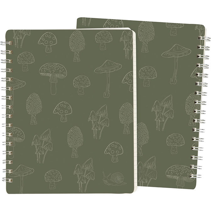 Mushroom Spiral Notebook